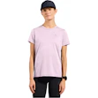 Odlo Essential Flyer Crew Neck T-shirt Dames Roze
