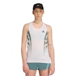 adidas Adizero Archive Singlet Dames Wit