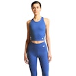 Craft Collective Cropped Singlet Dames Blauw