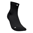 Bauerfeind Run Ultralight Mid Cut Socks Dames Zwart