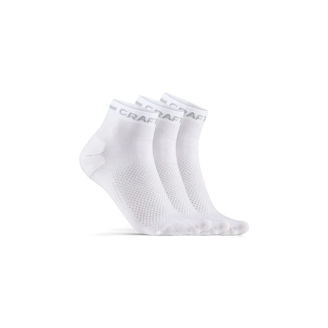Craft Core Dry Mid Socks 3-Pack Unisex hardloopkleding