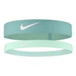 Nike Flex Headband 2-Pack Unisex Blauw