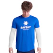 SAYSKY Logo Combat Pro T-shirt Heren Blauw