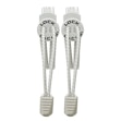 Lock Laces White Wit