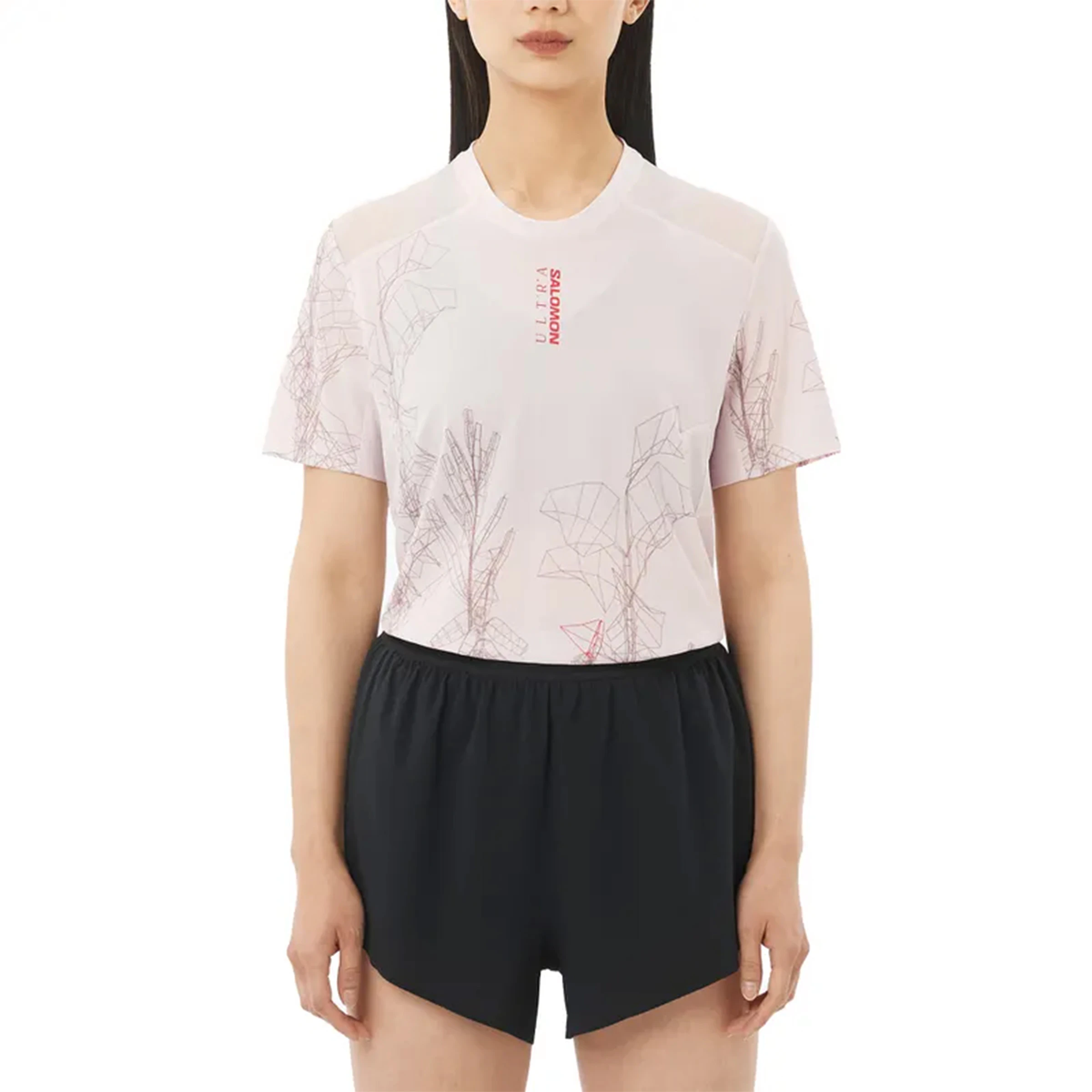 Salomon S/Lab Ultra AOP T-shirt Dames
