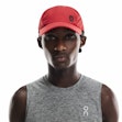 On Lightweight Cap Unisex Rood