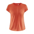 Craft Core Charge Rib T-shirt Dames Oranje