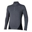 Mizuno Tech Thermal Charge Half Zip Shirt Heren Grijs
