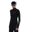 Nike Swift Therma-FIT ADV reflective Half Zip Shirt Dames Zwart