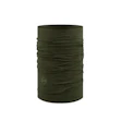 Buff Midweight Merino Wool Solid Bark Unisex Groen