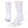 Stance Run Light Crew Socks Unisex Wit