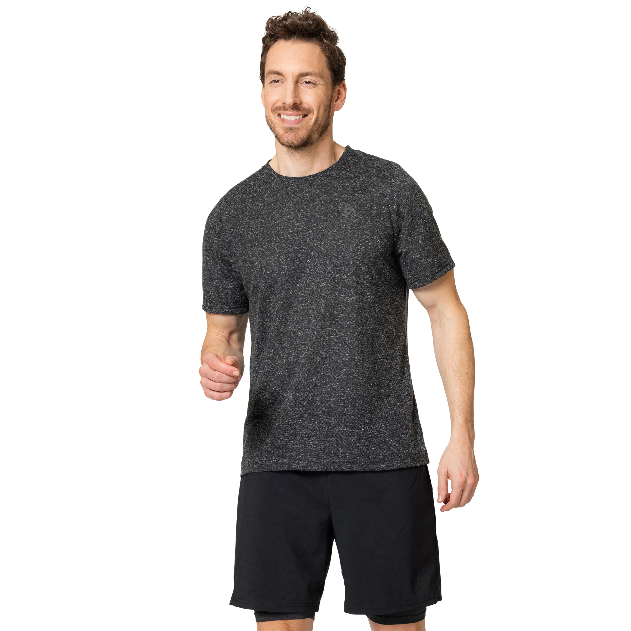 Odlo Essential Linencool Crew Neck T-shirt Heren hardloopschoen