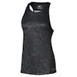 Mizuno Active DryAeroFlow Graphic Tank Top Dames Zwart