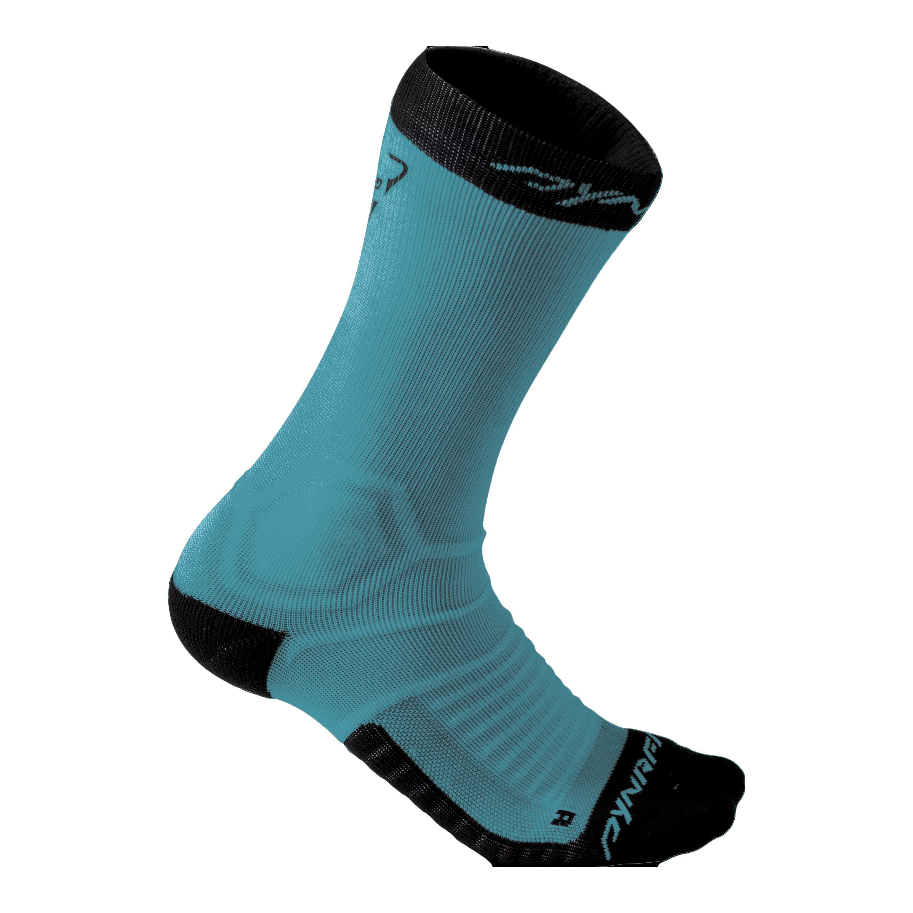 Dynafit Hardloopsokken turquoise en blauw