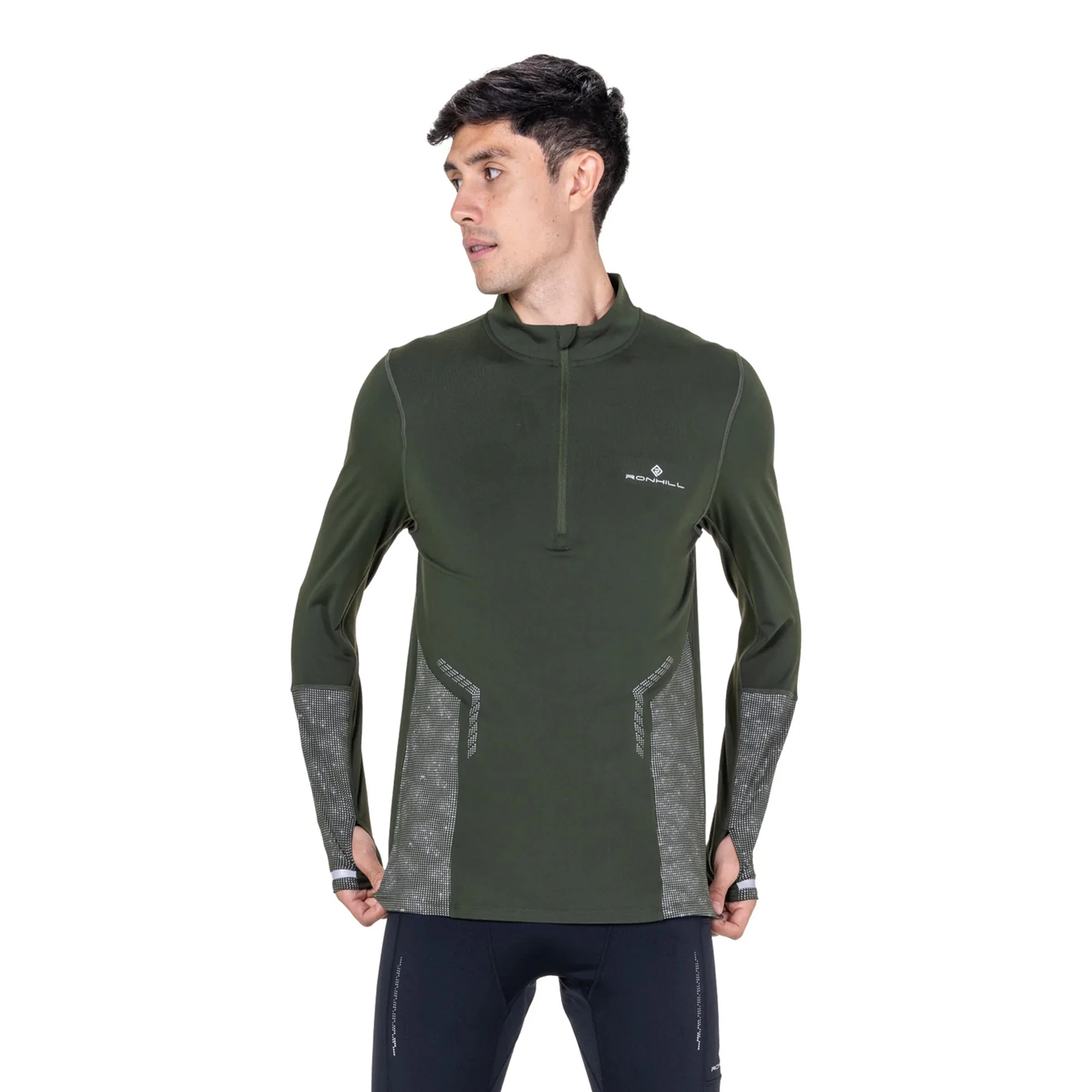 Ronhill Tech Reflect 1/2 Zip Shirt Heren
