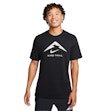Nike Dri-FIT Trail T-shirt Heren Zwart