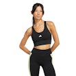 adidas Run Medium-Support Pocket Bra Dames Zwart