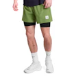 SAYSKY Pace 5 Inch 2-in-1 Shorts Heren Groen