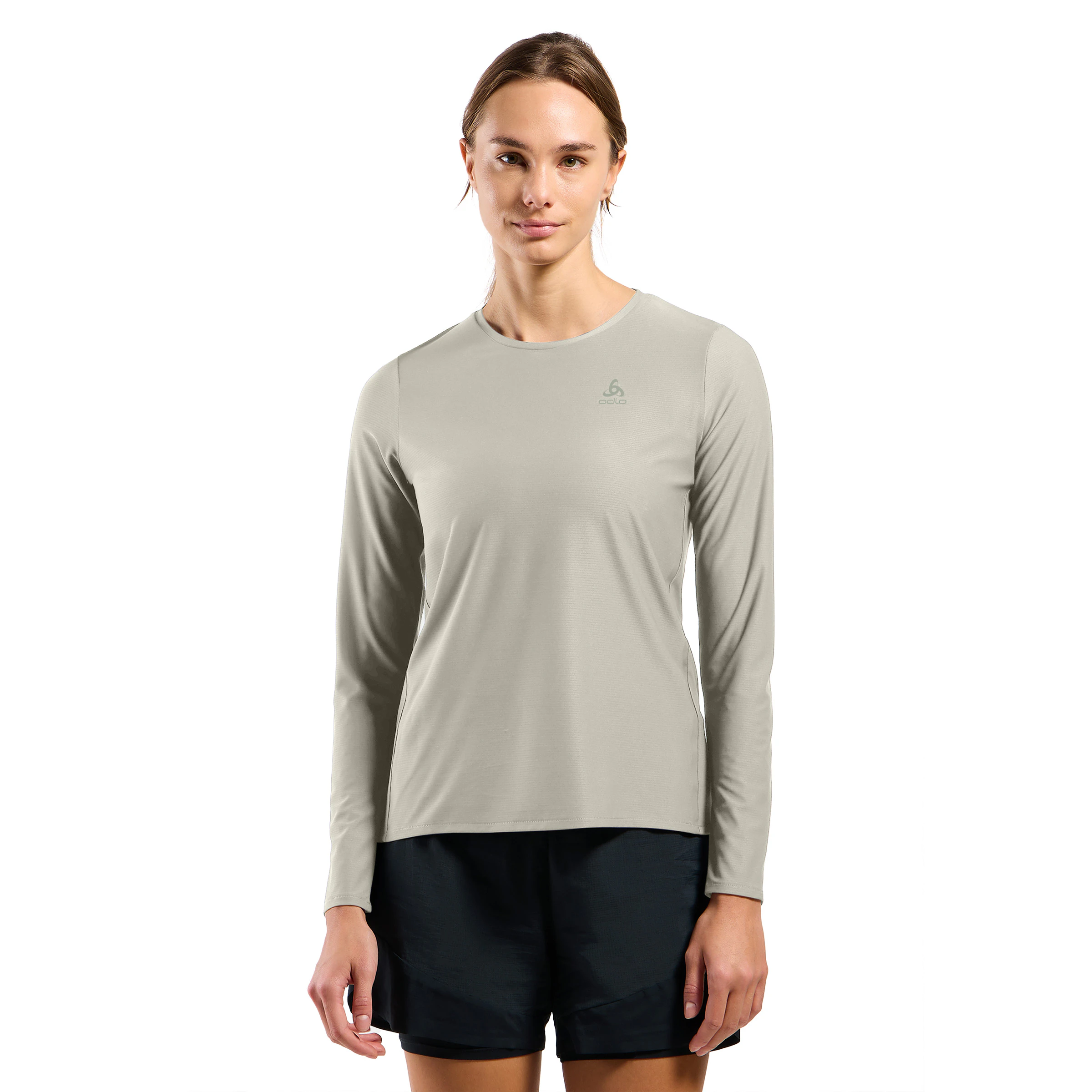 Odlo Zeroweight Chill-Tec Crew Neck Shirt Dames hardloopschoen