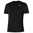 Mizuno Impulse Core T-shirt Heren Zwart