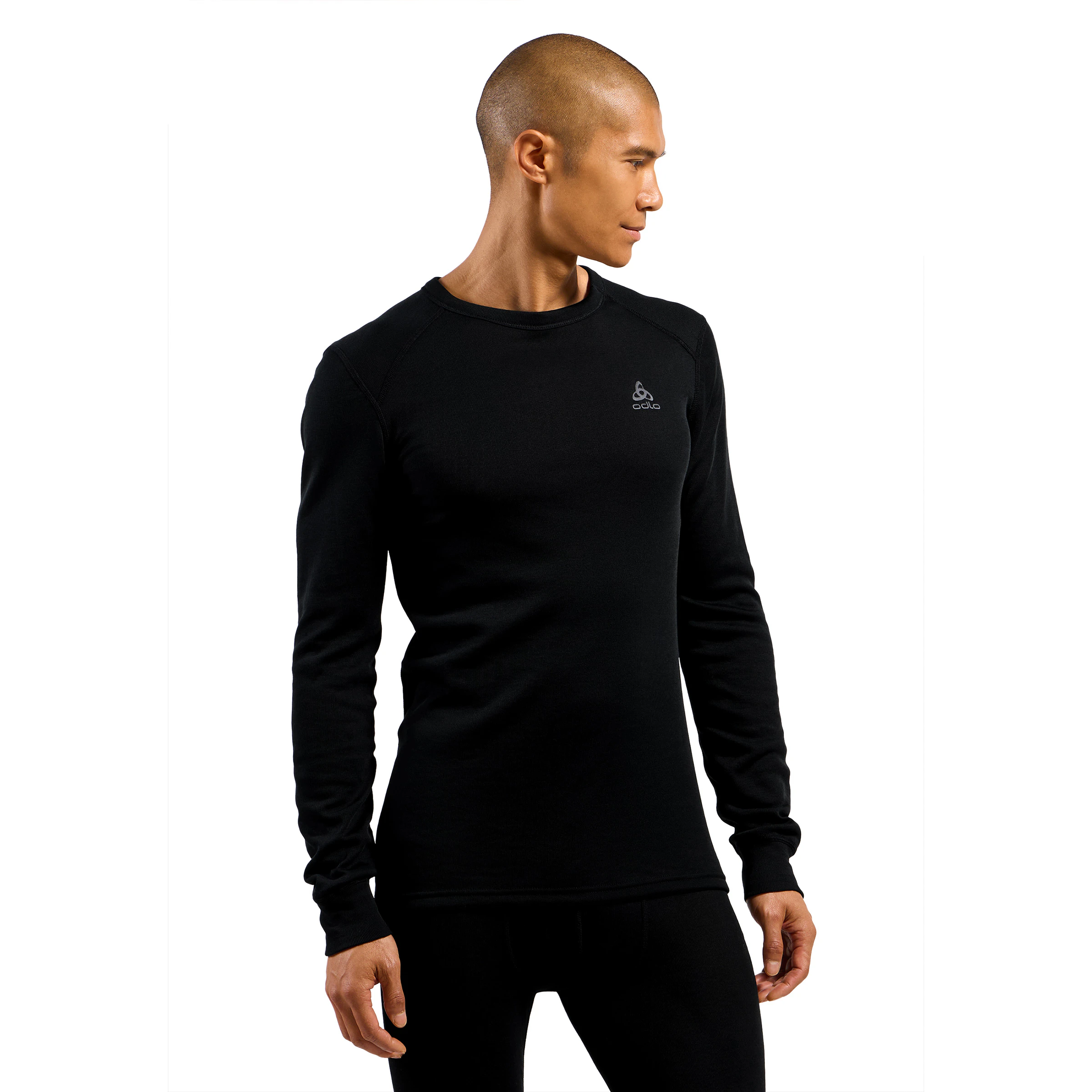 Odlo Active Warm Eco Crew Neck Shirt Heren hardloopschoen