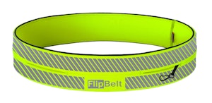 FlipBelt Running Belt Reflective Yellow  FlipBelt Running Belt Reflective Yellow
