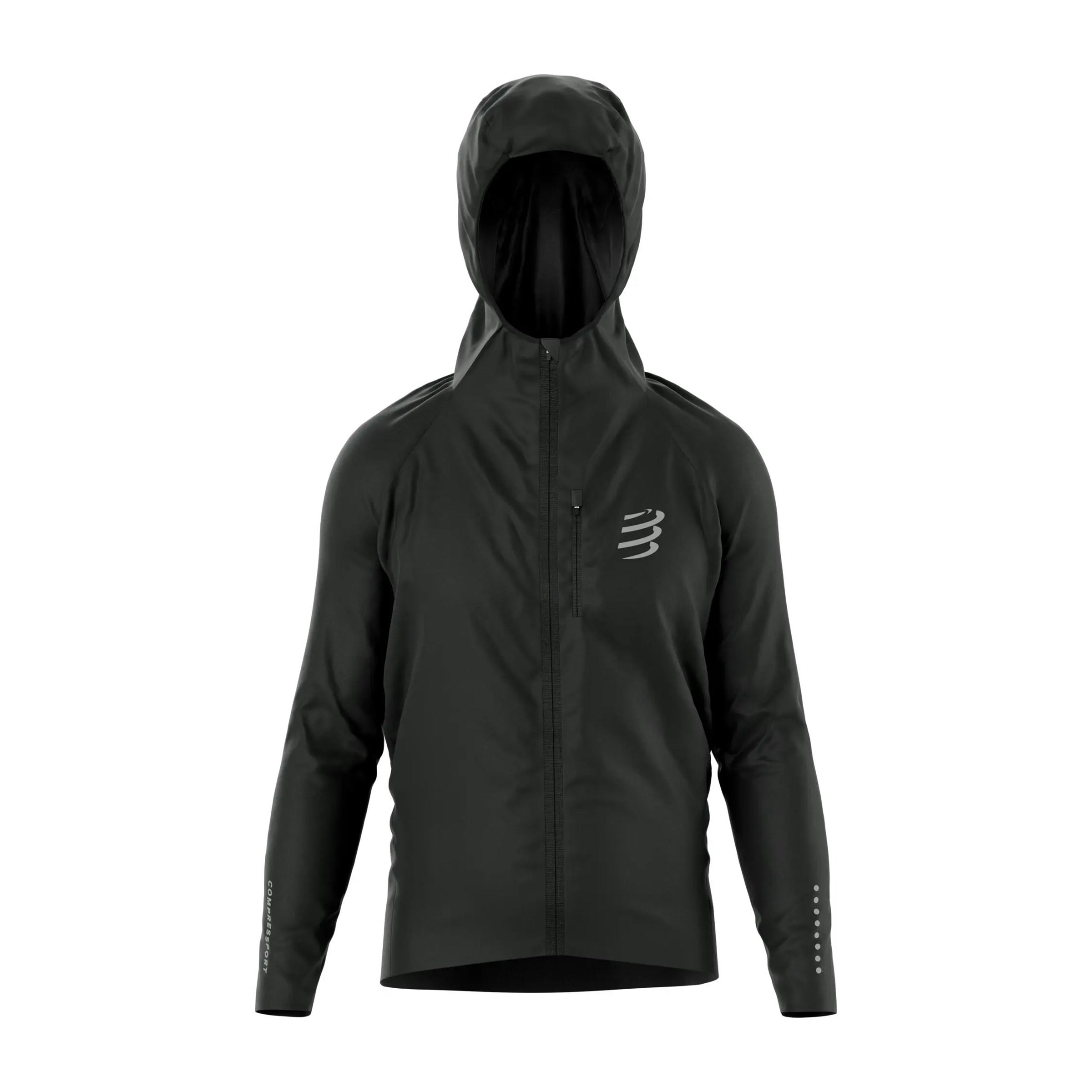 Compressport Hardloopjassen zwart