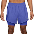 Nike Stride Dri-FIT 5 Inch Hybrid Shorts Heren Blauw