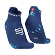 Compressport Pro Racing Socks V4.0 Run Low Blauw