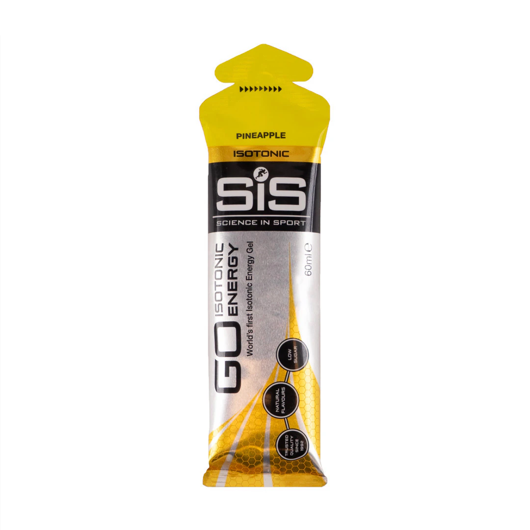 SIS Go Isotonic Energy Gel Pineapple 60ml hardloopschoen