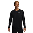 Nike Dri-Fit Miler Shirt Heren Zwart