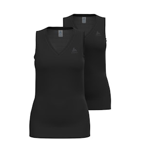 Odlo Active Everyday Eco Baselayer Singlet V-Neck 2-Pack Dames Odlo Active Everyday Eco Baselayer Singlet V-Neck 2-Pack Dames