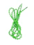 Xtenex Sportveters 75 cm - Neon Green Groen