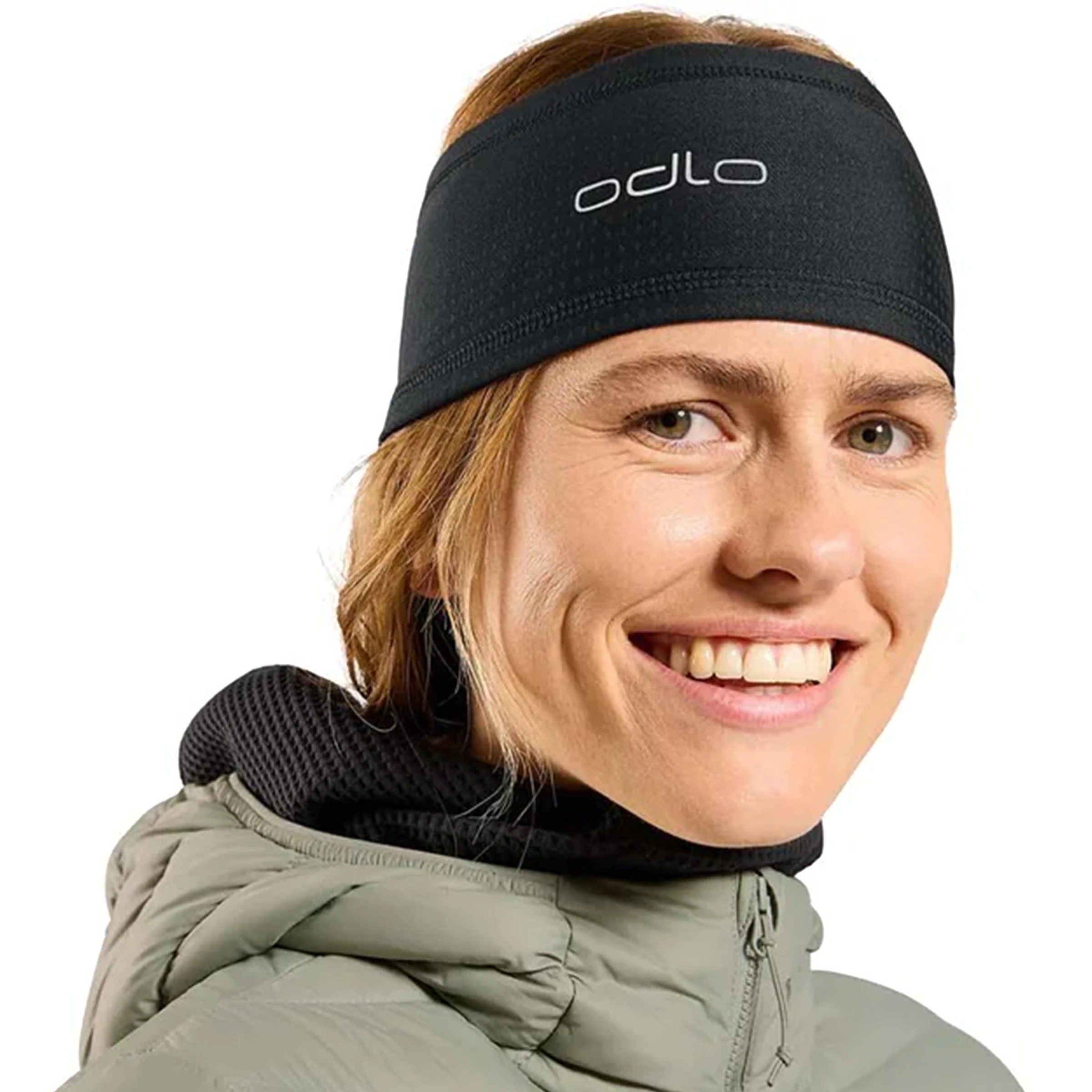 Odlo Polyknit Warm Reflective Headband Unisex hardloopaccessoire