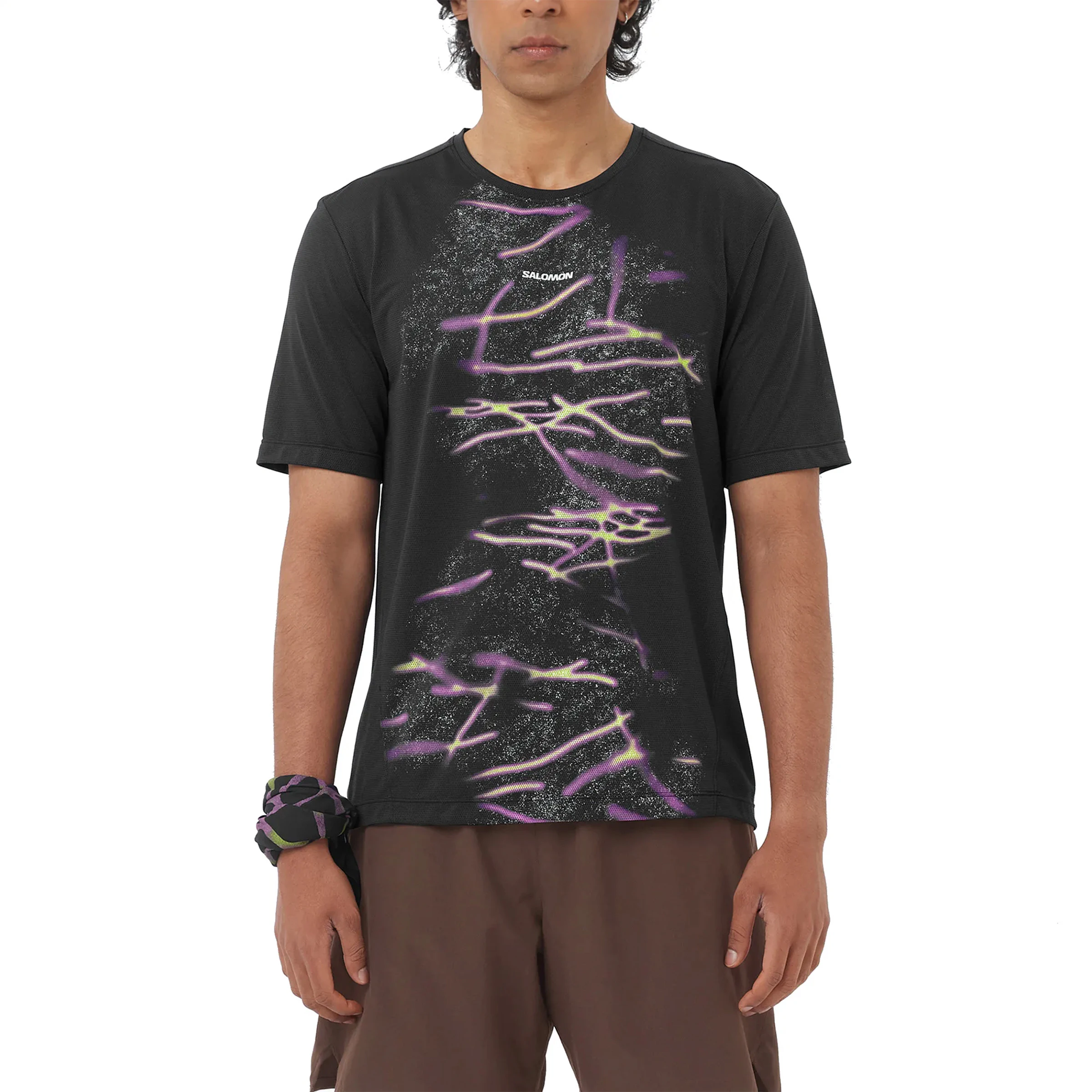 Salomon Shakeout Core GFX T-shirt Heren