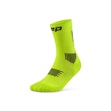 CEP Core Run 5.0 Mid Cut Compression Socks Dames Fluorgeel