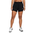 Nike One Dri-FIT Mid-Rise 3 Inch 2-in-1 Shorts Dames Zwart