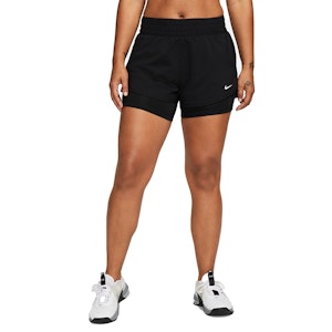 Nike One Dri-FIT Mid-Rise 3 Inch 2-in-1 Shorts Dames Nike One Dri-FIT Mid-Rise 3 Inch 2-in-1 Shorts Dames