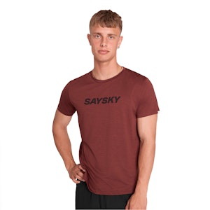 SAYSKY Logo Pace T-shirt Heren SAYSKY Logo Pace T-shirt Heren
