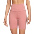 Nike One Dri-FIT 7 Inch High Rise Short Tight Dames Roze