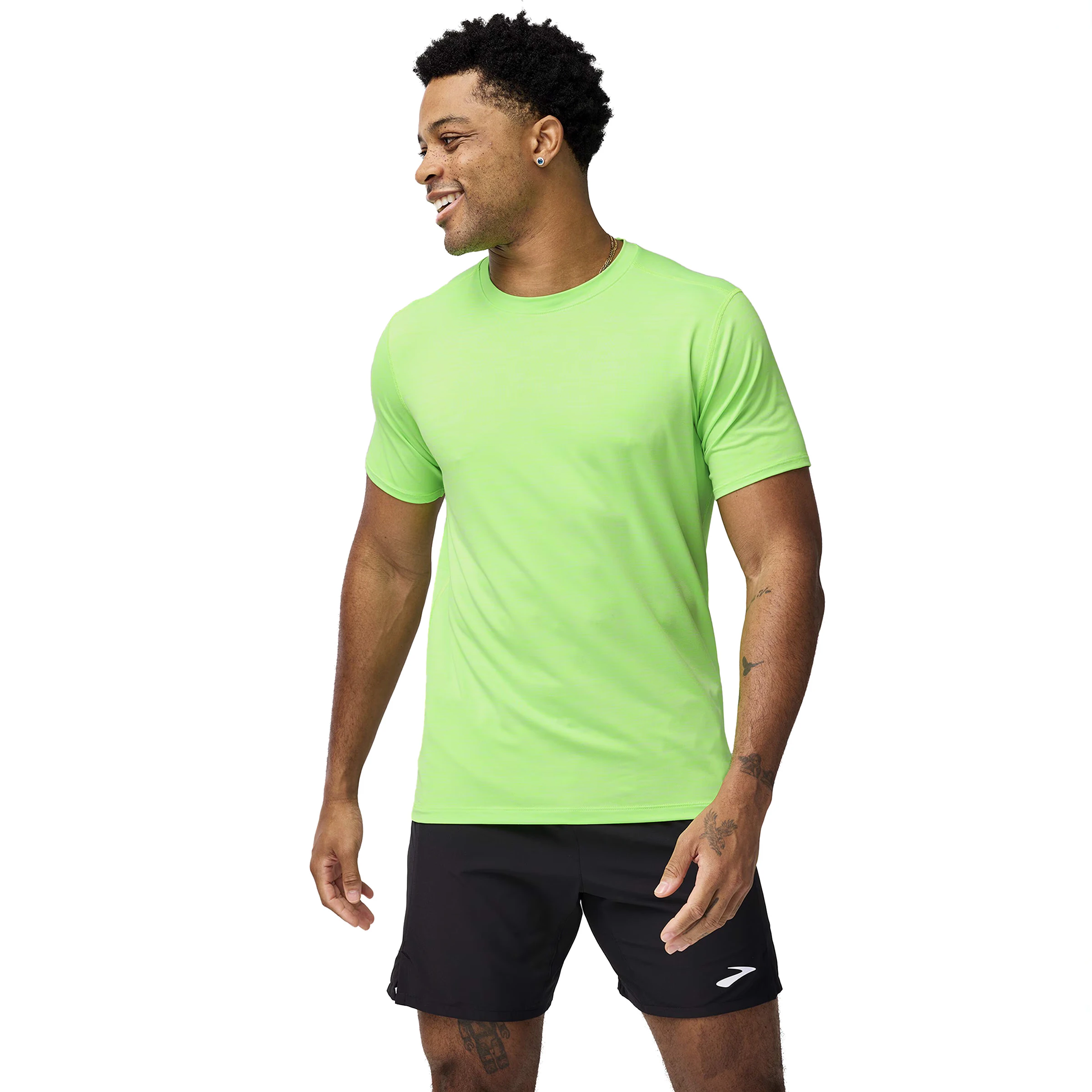 Brooks Luxe T-shirt Heren hardloopkleding