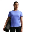 Nike One Classic Dri-FIT T-shirt Dames Blauw