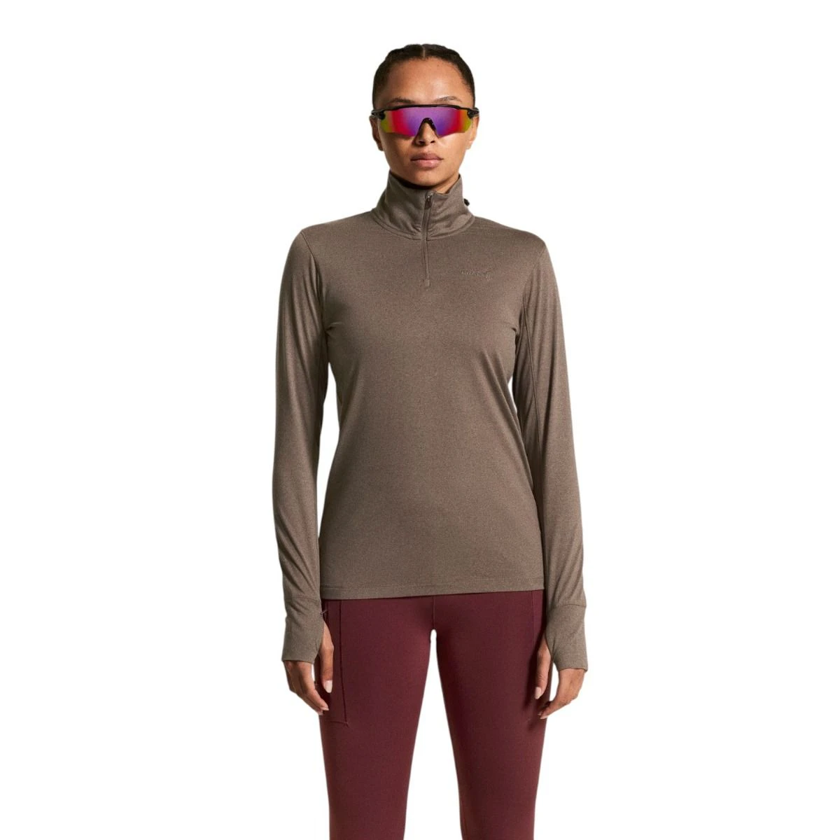 Craft Flow Half Zip Shirt Dames hardloopschoen