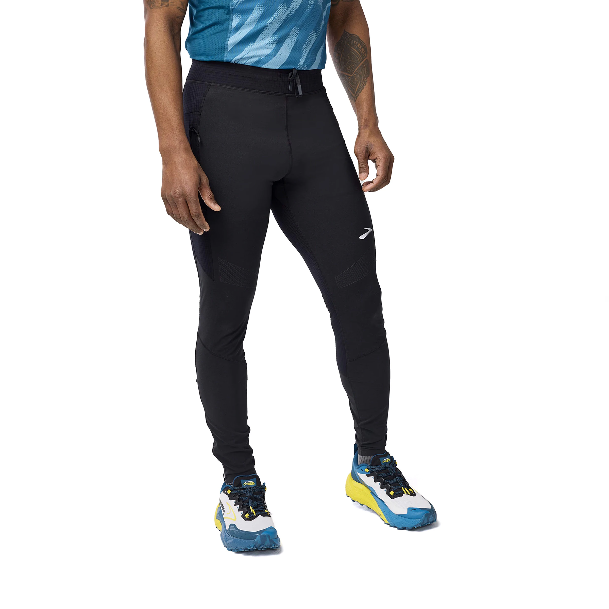 Brooks High Point Tight Heren trailrunkleding