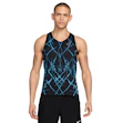 Nike AeroSwift Dri-FIT ADV AOP Singlet Heren Blauw