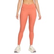 Nike One Mid-Rise 7/8 Tight Dames Roze