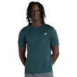 New Balance Athletics T-Shirt Heren Groen