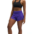 HOKA Glide Mid-Rise 3.5 Inch Brief-Lined Short Dames Paars