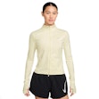 Nike Swift Dri-FIT Full Zip Mid Layer Dames Geel