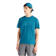 New Balance RC Essential Graphic T-Shirt V2 Heren Blauw